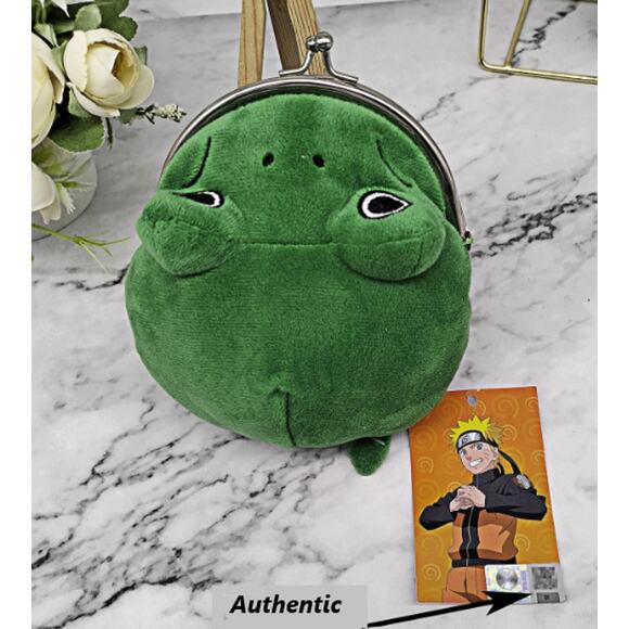 Official Licensed Anime Naruto Frog Wallet Coin Purse Approx.12.5cm*16cm*10cm - Picture 4 of 8